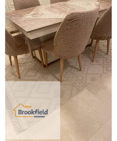 شقه للايجار مفروشه بالكامل فى البوليفارد فى كمبوند ميفيدا بالقاهرة الجديدة فيو حمام سباحهFully Furnished Apartment for Rent in Mivida Boulevard  Pool