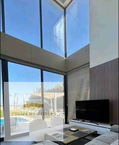 Last villa vip in the highest community in the coast seaview fully finished spacious 475 meters house of the sea the most distinguished and elegant villages of the coast Sidi Hanish