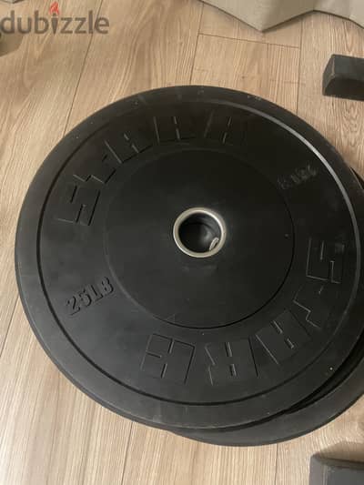 Barbell plates stark brand  طارات البار ماركة ستارك
