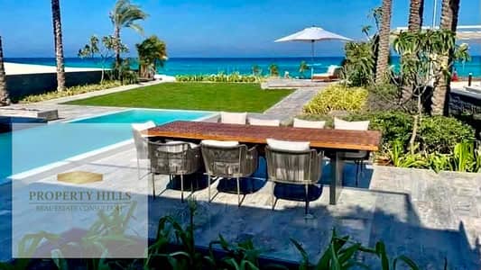 Seaview fully finished villa, the most distinguished and elegant villa in Sidi Hanesh, Beach House, with facilities for the longest payment period, spacious area