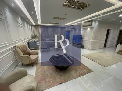 Luxurious villa with a covered swimming pool, furnished for rent in Madinaty – Phase One, a very prime location next to the Open Air Mall and the Grand Mosque
