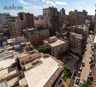 شقة للبيع 130م  بـ محرم بيك خطوات من  سان جوزيف مطلات مفتوحة