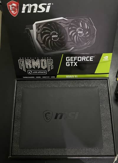MSI 1660 TI ARMOR 6GB