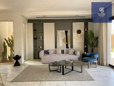 Garden apartment for sale in Palm Hills Badya, fully finished, 3 bedrooms, installments up to 12 years