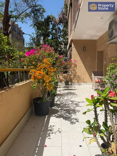  فرصة مميزة للإيجار في قلب سرايات المعادي،    Prime Ground Floor Apartment for Rent in the Heart of Sarayat El Maad