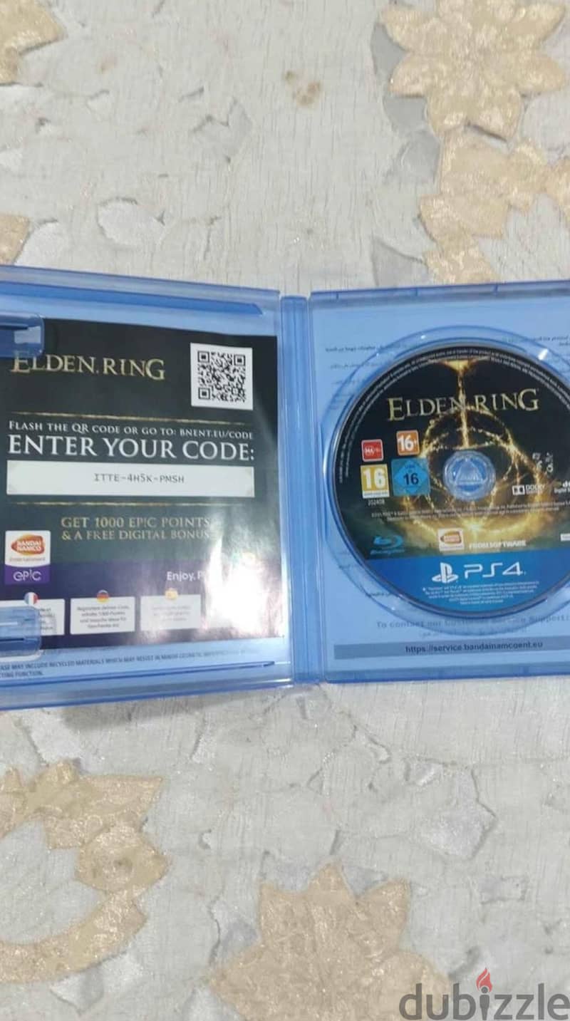 elden ring for ps4 in very good condition 2