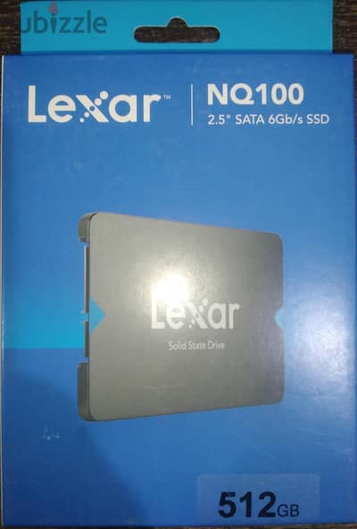 Hard Desk Lexar NQ100 512 GB SSD - up to 550MB/s