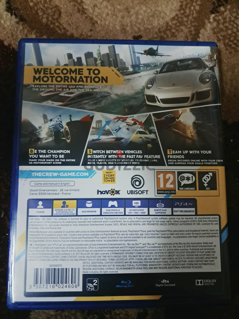 the crew 2 ps4 2