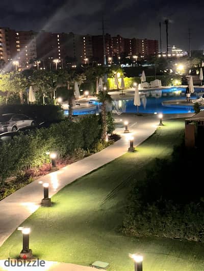 شالية ٦٠ متر فاخر للبيع جولف بورتو مارينا بحري فيو حمام سباحه