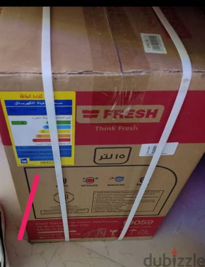 سخان فريش كهرباء جديد بالضمان