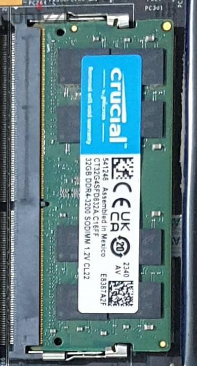 laptop ram ddr4 32g 3200