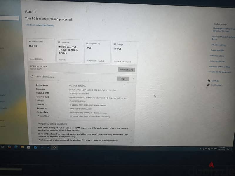 Dell latitude E5570 1