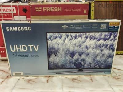 شاشة سامسونج سمارت ٤٣ بوصة UHD4k
