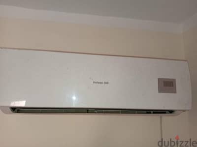 تكييف هايسنس  1.5 حصان سخن وبارد مستعمل استعمال خفيف
