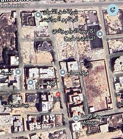 ارض سكنيه للبيع بمنطقه عالم الروم