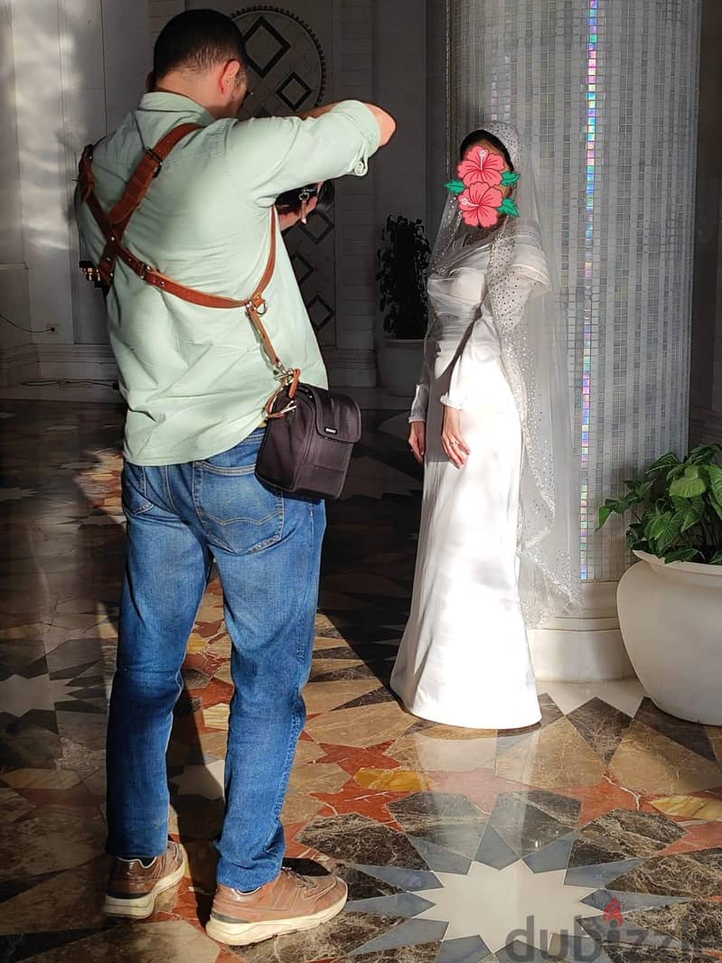 Wedding dress & veil 2