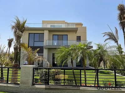 فيلا مستقلة 4 غرف للبيع في Beverly Hills، الشيخ زايد | جاهزة للاستلام | حمام سباحة خاص