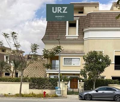 S-Villa for sale with 2.2 million down payment in Sarai Mostakbal City with 12 year installments next Privado Madinaty The Spine towers mins Haptown