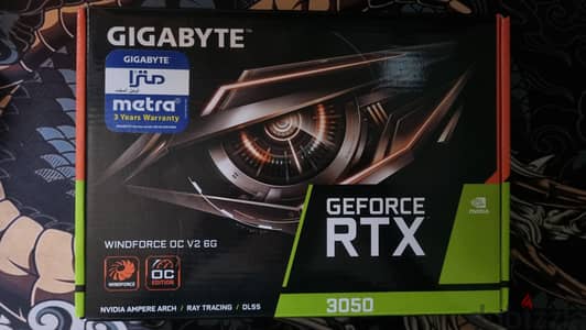 RTX 3050 6GB GIGABYTE WINDFORCE