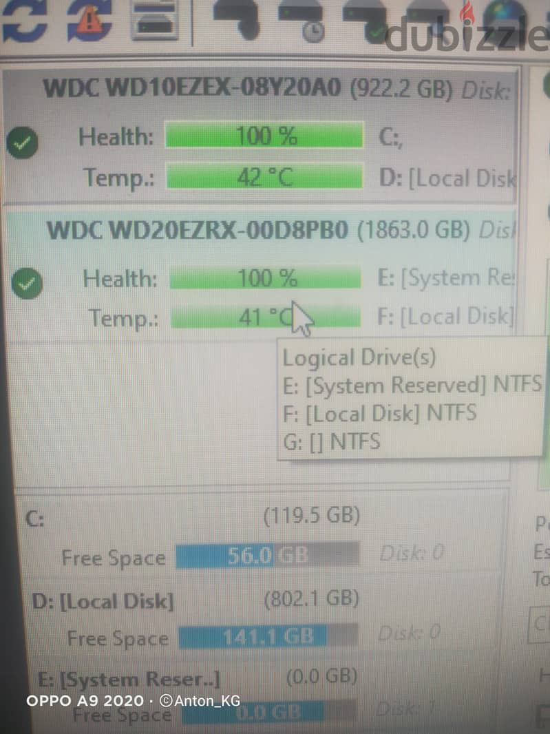 WD HDD GREEN 2TB 3