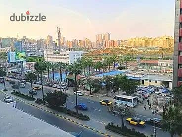 مقر للايجار الادارى 190م / سموحة شارع 14 مايو بمحيط مديرية الامن مطلات نادى سموحة للشركات  مبانى حديثة