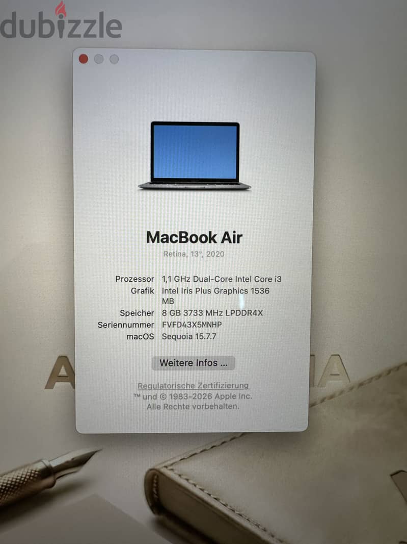 MacBook Air i3 2020 3