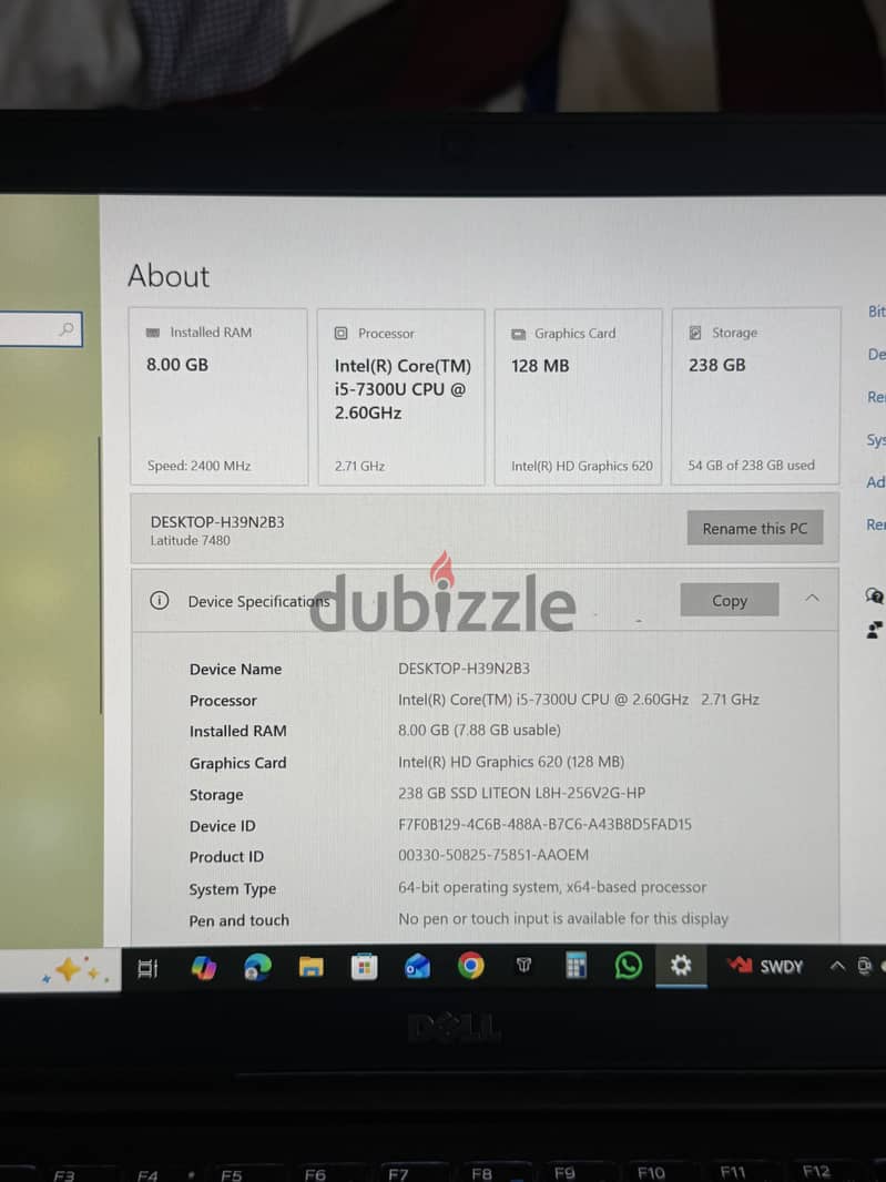 Lap Dell Latitude 7480 1