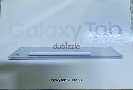 Galaxy tab s10 lite 5G 256 8 ram with box and warranty and brand cover