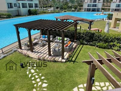Standalone villa for sale 400M direct lagoon view prime location Marassi