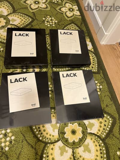 أرفف حائط IKEA LACK أصلية – جديدة – مقاسين