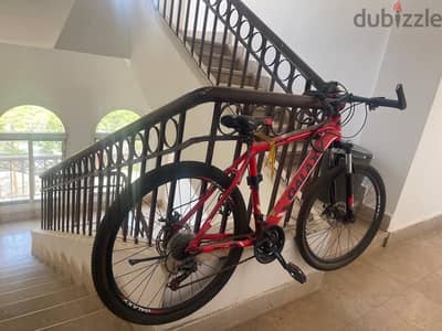 Red Galaxy bicycle