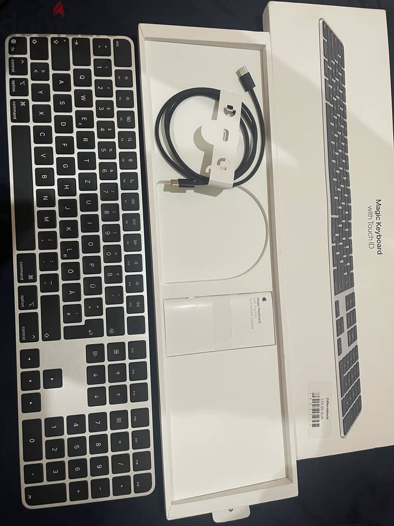 Magic Mouse and Apple Magic Keyboard with Touch ID 2