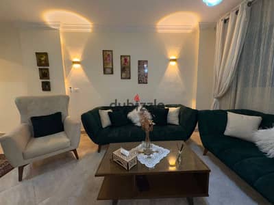 Furnished apartment for rent in Dar Misr compound in the Fifth Settlement, 135 sqm