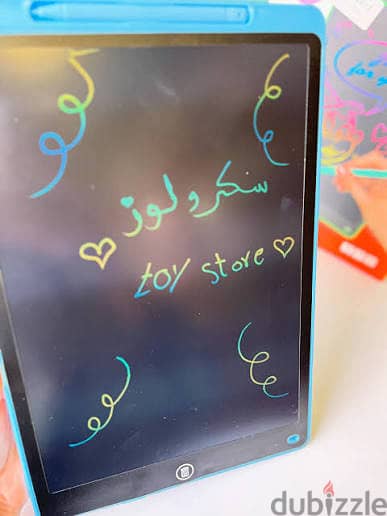 يوجد شحن لاي مكان صبورة لكتابة الملاحظات