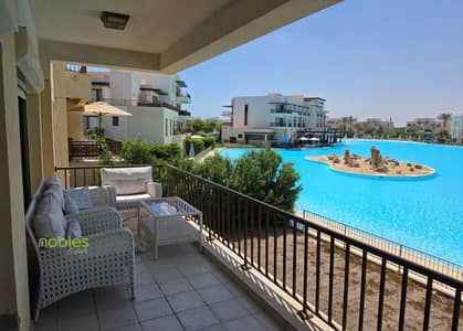 Chalet ,on the lagoon, ready to move, fully furnished and equipped in a prime location in Marassi - North Coast.