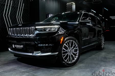 جيب شيروكى 2023 جيب جراند شيروكي  2023 SUMMIT   SEATS 7 - 4WD  43000 k