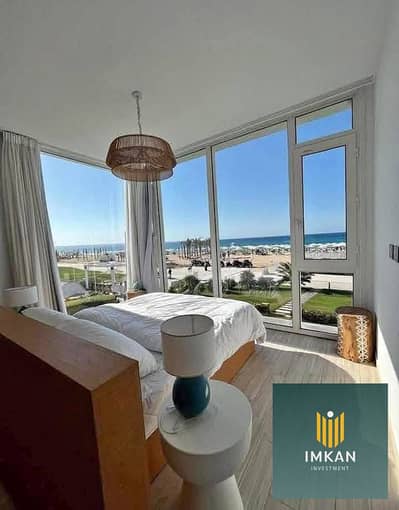 Chalet for sale at GLEE Resort on the North Coast—just minutes from Marina 8 and New Alamein. Features two bedrooms and views of both the lagoon and t