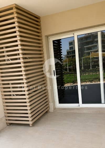 3 bed with garden in palm hills New cairo less company's price 2M Core& shell 200m in Golden square