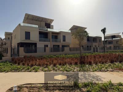 Apartment with a landscape view, fully finished and ready for immediate delivery in the VAI compound next to The Estates by SODIC