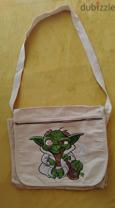 شنطة كروس Canvas عملية -  Tote bag – جديدة