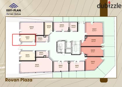 Store 21m front facade for sale in the heart of Zayed with facilities