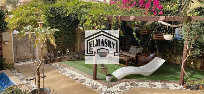 Villa at a bargain price due to travel. High-end finishes. Townhouse for sale in a prime location.  In Rehab 1, First Settlement  Rehab City, New Cair
