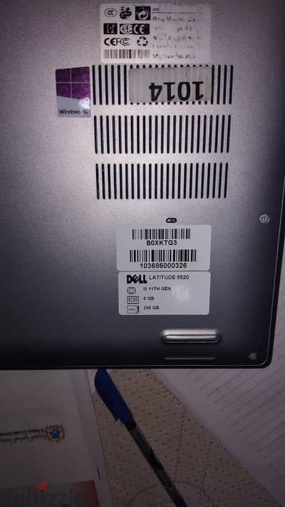 Dell5520.   I5 11TH GEN. 256GB  8ram