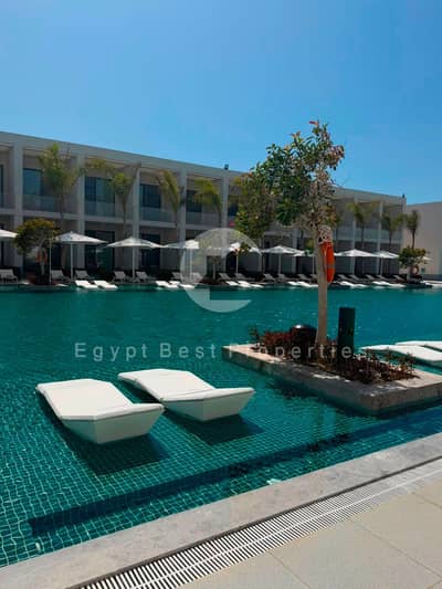 تاون  هاوس متشطب بالكامل جاهز للسكن للبيع في ووتر واى الساحل باطلاله كامله علي اللاجون والبحر مع امكانيه التقسيط من تطوير ووتر واى