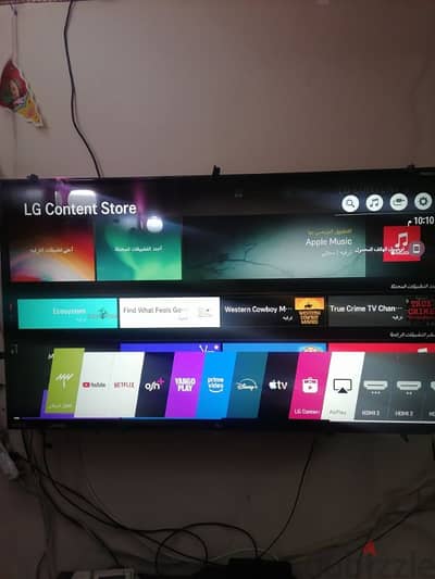 شاشة LG 55 4k اسمارت