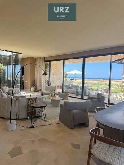 عاين الان في الساحل فيلا استاندالون  fully seaview علي البحر مجهزة بالكامل مع بخصم 30 % من سعرها و الباقي اقساط بالقرب من سي شور وسول جون مراسي للبيع