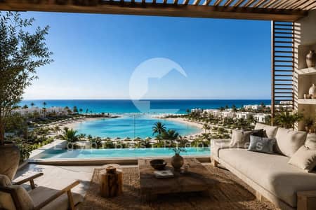 شاليه فندقي للبيع علي اللاجون بسعر الطرح و قسط 10 سنوات