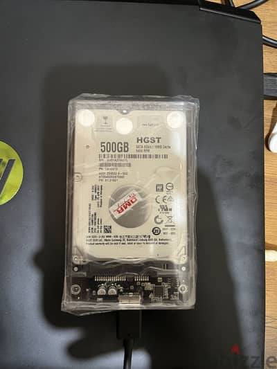 هارد خارجي 500 جيجا HGST أوريجينال بحالة ممتازة