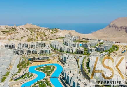 استلم فوري قسط %25 شاليه بسعر لقطه فى SKY CITY  بالقرب من محطه تلفريك الجلاله