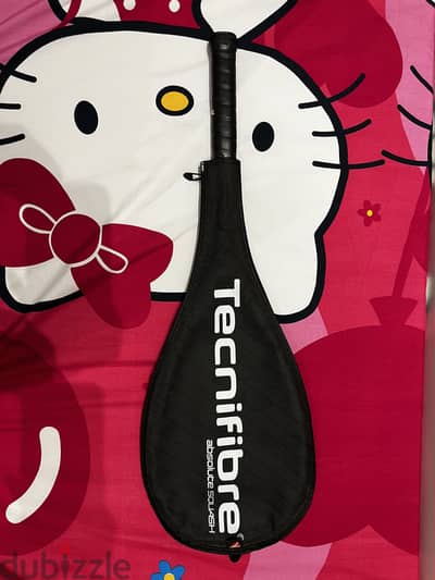 مضرب سكواش Tecnifibre Carboflex 125 S – حالة ممتازه